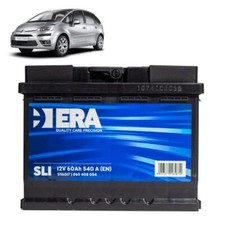 Batteria 60Ah per Citroen C4 Picasso I 1.6 1.8 2.0 benzina 2006-2015