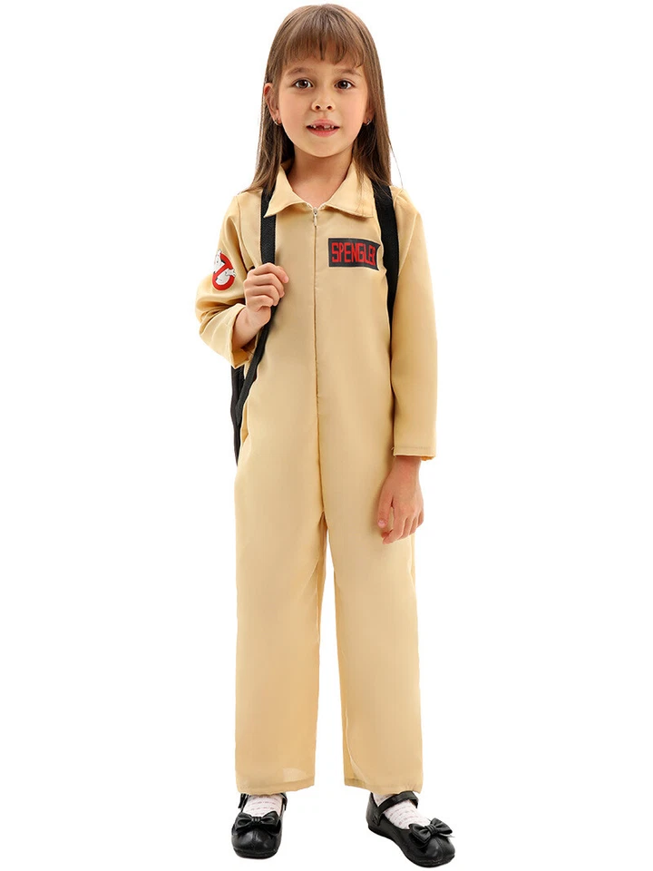 Niños Cazafantasmas Juegos con disfraces Disfraz de Halloween Niñas Niños Mono Mochila Regalo Foto 3 de 4