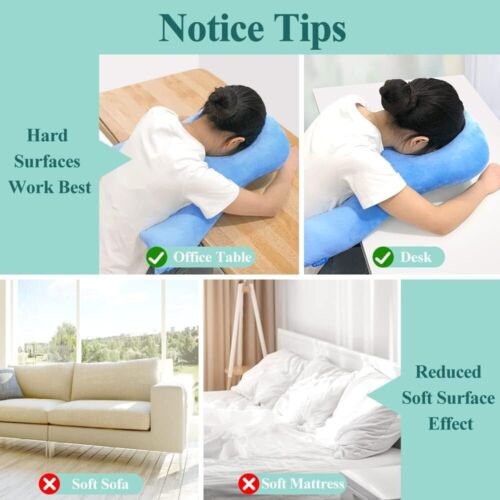 Face Down Pillow After Eye Surgery for Sleeping Prone Pillow with Face Hole Mass - Picture 6 of 6