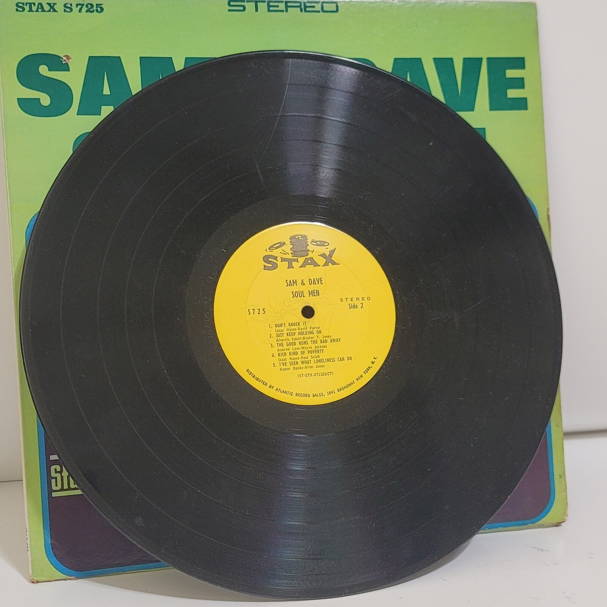 英、欧、米LP Sam &amp; Dave Soul Men 081227940577 Stax 未開封 /00260 SAM & DAVE soul men Vinyl LP S-725 (STAX Records, 1967) | eBay