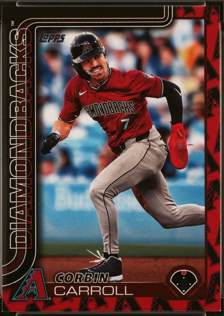 2025 Topps Series 1 - Corbin Carroll #78 Team Color for sale