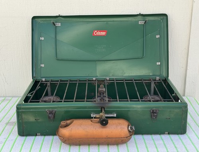 #ad Coleman 3 Burner Stove 426B 1954 1961 Works Clean amp; Very Good Condition $110.00