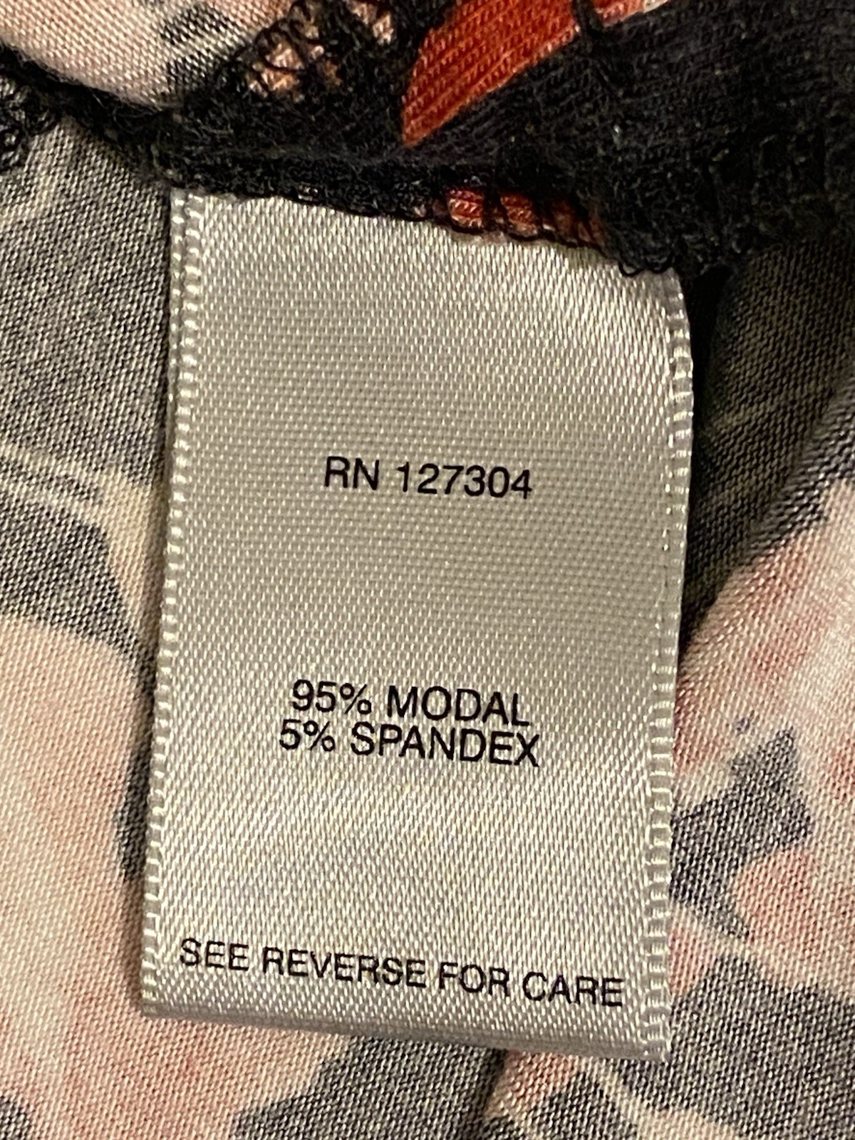 John Mark Mixed Pattern Blouse Size L Lightweight… - image 3