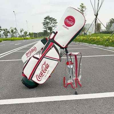 Malbon Golf Coca Cola Collaboration Caddy Bag 2 Covers - Free Shipping