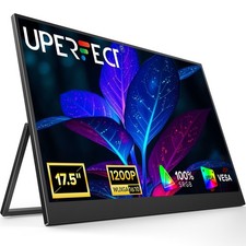 UPERFECT 17.5" Portable Monitor 2K Gaming Screen Matte Display QHD For Laptop PC