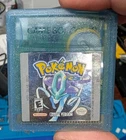 Pokemon Crystal GBC Authentic TESTED, SAVES (NEW BATTERY) READ DESCRIPTION