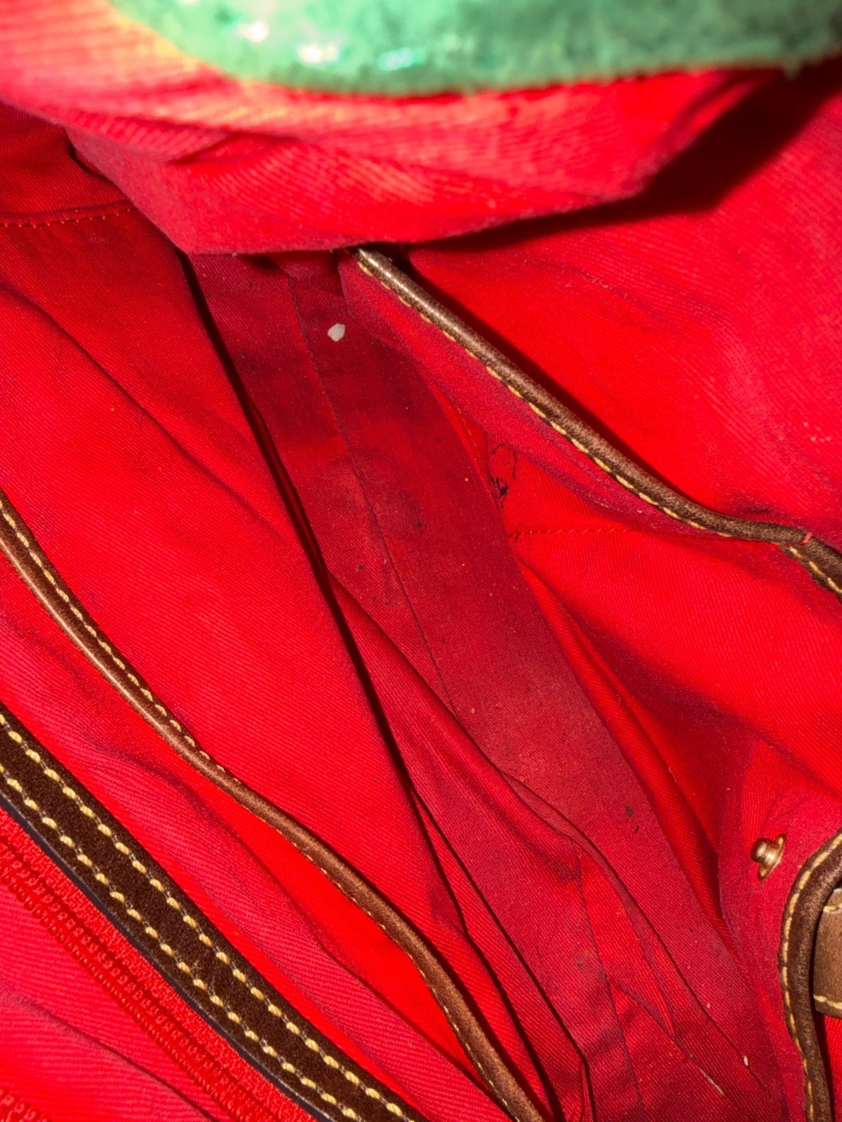 Dooney & Bourke Python-Embossed Leather Satchel R… - image 7