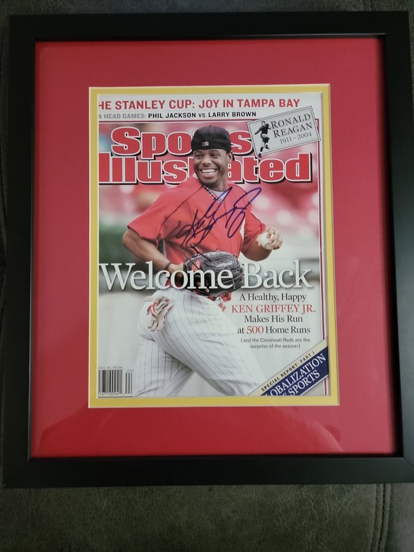 Ken Griffey Jr Autographed 04 Sports Illustrated Upper Deck Authenticated⚾️⚾💥💥