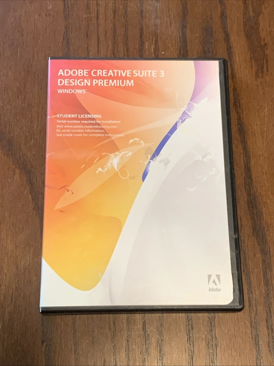 adobe creative suite cs3 products for sale | eBay