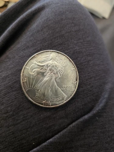 1995 1 oz Silver American Eagle (Brilliant Uncirculated)