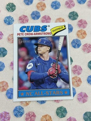 2026 Topps Heritage Pete Crow-Armstrong All-Stars #261 Chicago Cubs (E)