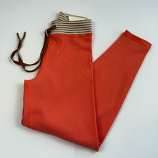 Offline By Aerie Women High Rise Drawstring 7/8 Ankle Legging Orange Size L NWT