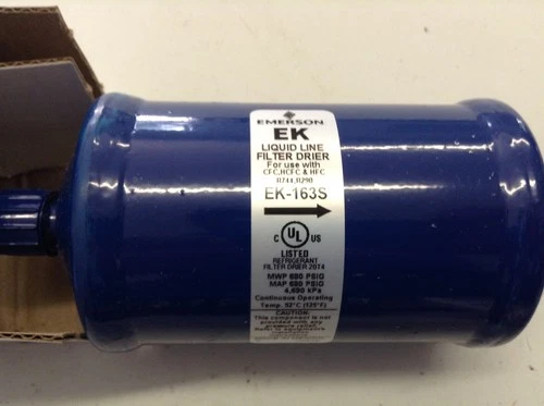 NEW EMERSON Liquid Line Filter Drier EK163S - 3/8" 047614 R-410A