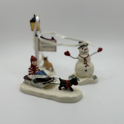 2001 Victorian Christmas Memories,Thomas Kinkade Hallmark Keepsake Ornaments