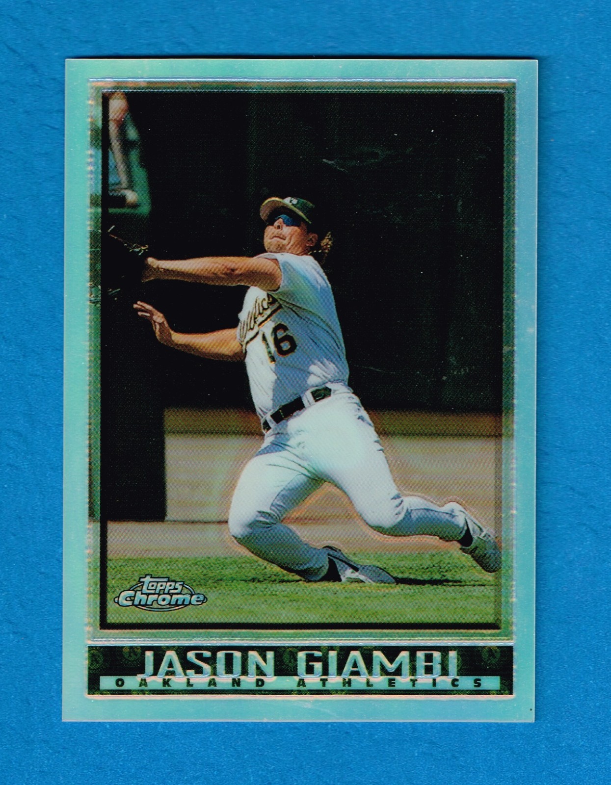 1998 Topps Chrome - Jason Giambi #176 Refractor Oakland Athletics