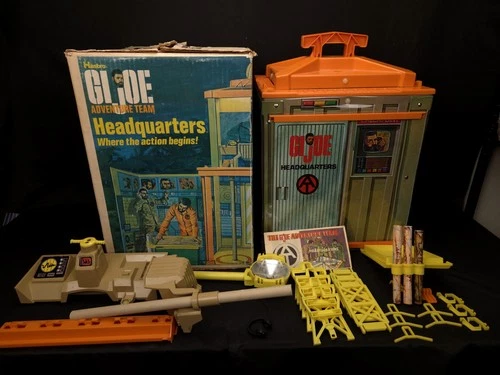 1972 GI JOE Adventure Team HEADQUARTERS IN ORIGINAL BOX 99% Complete L11501