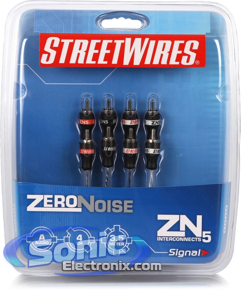 StreetWires ZN5435 4-Channel Interconnect Audio Signal Cable - Image 2 of 2