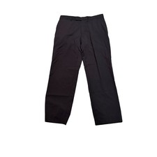 Hugo Boss Men's Black Flat Front Dress Pants Size 36 36R