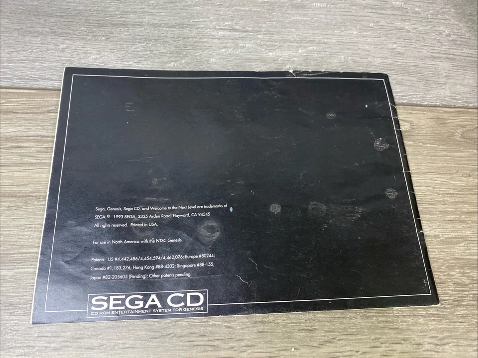 Sega CD User's Guide Instruction MANUAL ONLY - No Game No Console/System - Image 2 of 4