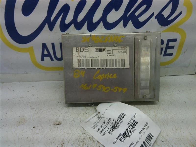 Módulo de control electrónico ECM del motor 5,7 L compatible con camioneta Chevrolet 10 84-85 13894 Foto 2 de 2