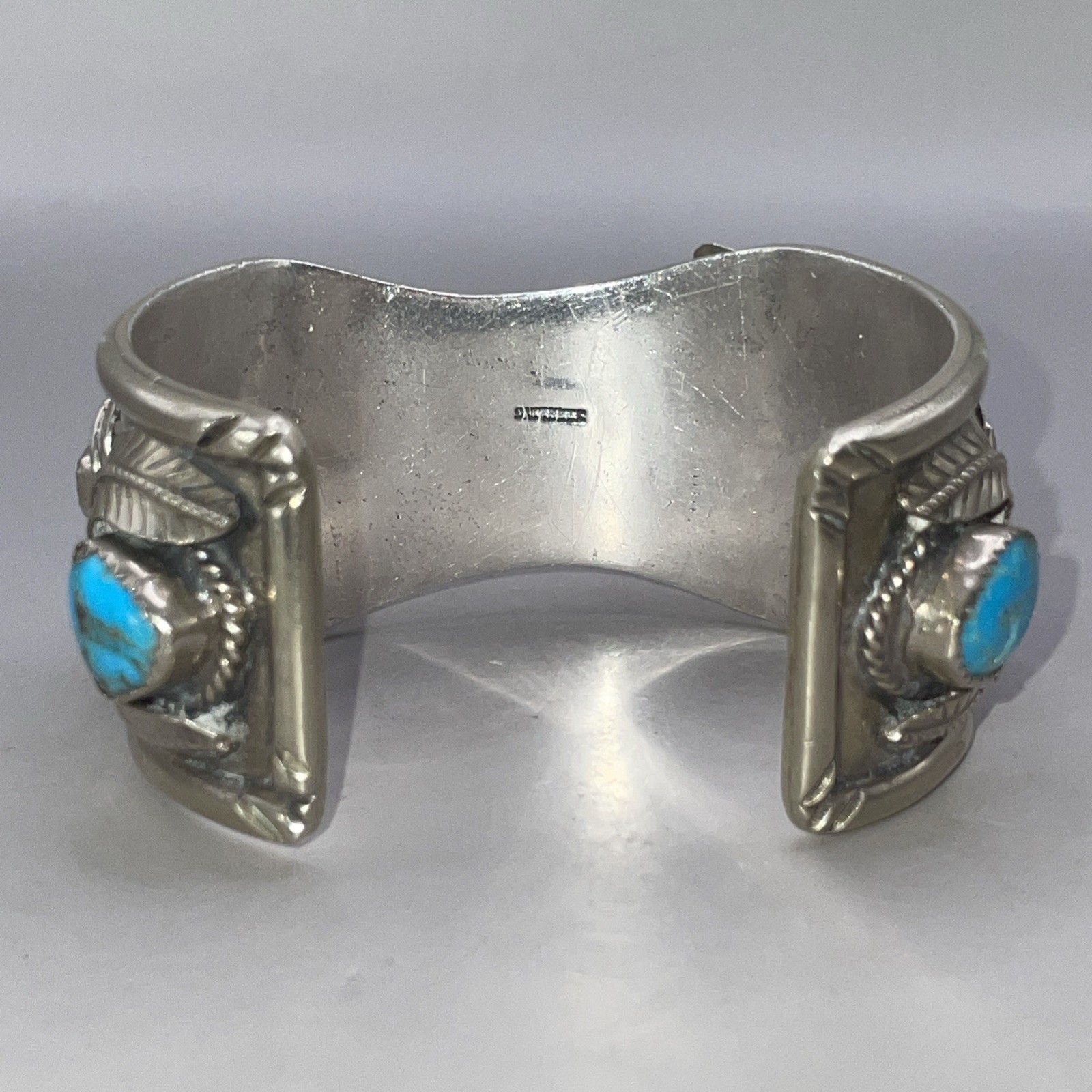 Native American Turquoise Set Solid Sterling Silv… - image 4