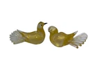 Two Murano Formia Vetri  Bird  Figurines Signed 164/500