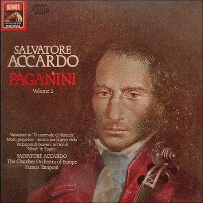 Niccolò Paganini - Salvatore Accardo , The Chamber Orchestra Of