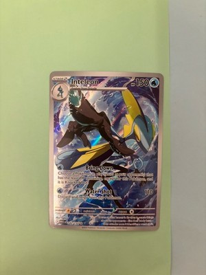 Pokémon TCG Inteleon #142 Mega Evolution Full Art Illustration Rare Eng Mint