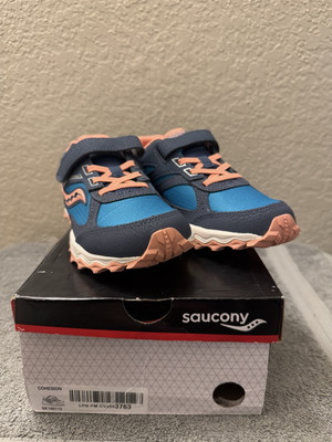 Saucony Cohesion TR14 A/C Girls Size 3M (UK Size 2) Teal