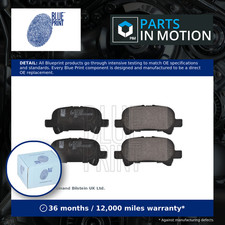 Brake Pads Set fits TOYOTA AVALON X2 3.0 Rear 03 to 04 1MZ-FE Blue Print Quality