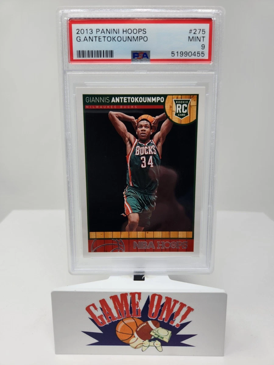 Giannis Antetokounmpo Basketball Grade 9 Rookie Sports Trading