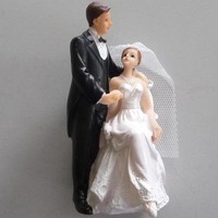 Tortenfigur Tortenaufsartz Tortendeko Hochzeitstorte Brautpaar Hochzeitspaar C