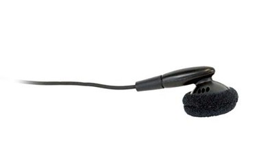 Single Earbud Headphones 35mm Mono Plug Compatible with Hearing Devices