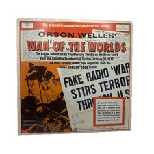 Orson Welles - War Of The Worlds - 1968 Non-Music - EX - Ultrasonic Clean