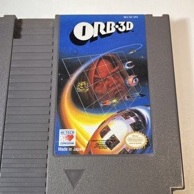 ORB-3D (Nintendo Entertainment System, 1990) Authentic NES Tested & Working
