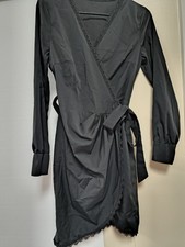 Black Wrap Dress