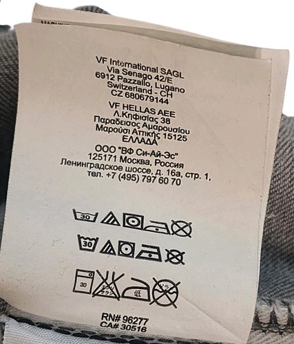 Vans Custom Made For You Straight Leg Denim Jeans 32X34 (Maße 32x33) Medium Wash - Bild 11 von 17