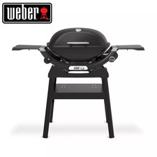 Weber Q2200N With Side Tables and Compact Stand Gas BBQ - 2026 Model