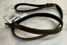 Leather Dog Leash/ Lead in Brown MSRP 55 Practical and stylish
