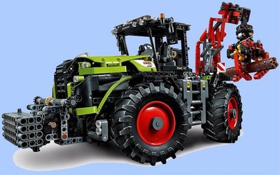 LEGO Technik 42054 CLAAS XERION 5000 Top Zustand mit Aufbauanleitung