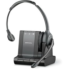 Image of Plantronics Savi W720‑M (84004‑02) Multi‑Device Wireless DECT Headset – Dual‑Ear