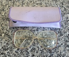 Vintage Marchon Alicia Eyeglases Frames 140MM Lilac Pink Japan