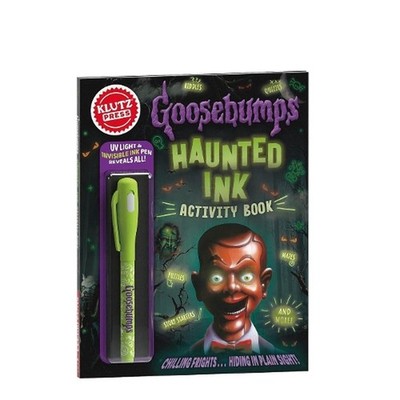 Goosebumps Invisible Ink Activity Book by Editors of Klutz