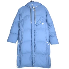 THE ARRIVALS Turbo Puffer Sleeper Coat Vintage Blue Long Sleeve Women's XS