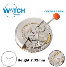 CERTINA 25-681-Swiss Movement-Silver Disk At ...