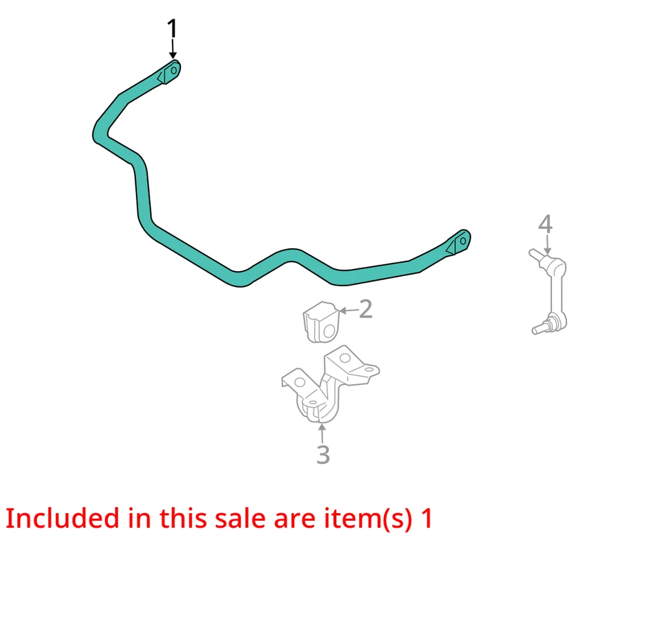 Barra estabilizadora frontal 2011 Infiniti G37 RWD OEM 96K milhas - LKQ395537586 - Imagem 4 de 4