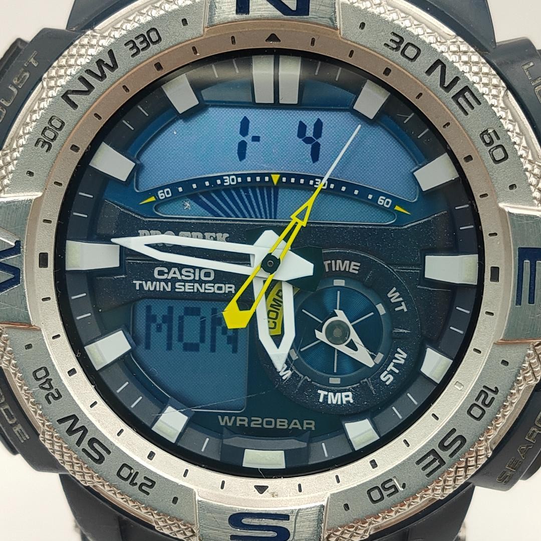 Casio Pro Trek Wr20bar PRG 280 Quartz Digital Watch for sale Casio Pro Trek Wr20bar PRG 280 Quartz Digital Watch for sale