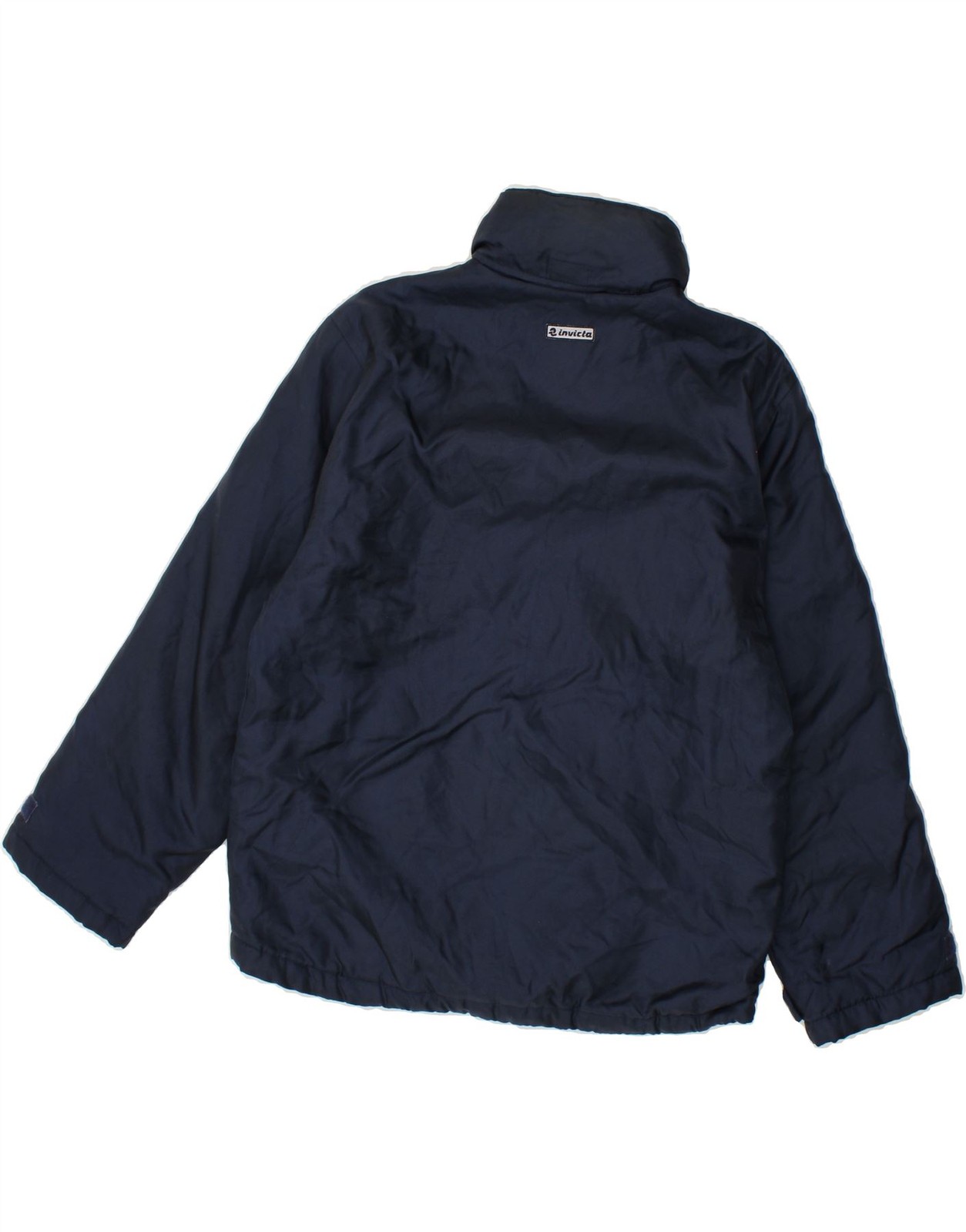 INVICTA Boys Windbreaker Jacket 11-12 Years Navy Blue Polyamide AU15 image 2