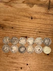 10x BARBER  & 2 OTHERS Silver Dimes 90% Silver $1.20 Face Value Junk Silver Lot