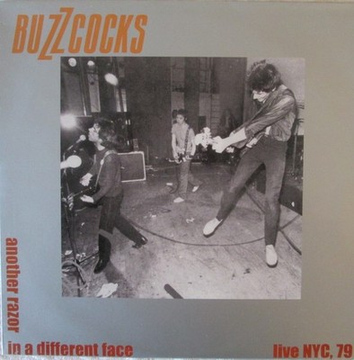 BUZZCOCKS - another razor in a different face LP - live NYC, 79